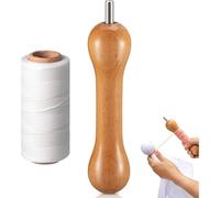 Fegtrtyoa Dispositif de Tirage de Sinew pour Tie Dye 2 Pièces pour Outil de Tie Dye 1 Outil de Tirage de Sinew pour DIY et Kits de Fil Ciré Blanc A