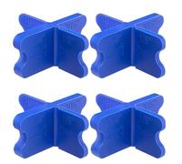 Fegtrtyoa Espaceurs de Pont Bleu Assortiment pour Une Plate-Forme Composite Traitée à la Pression 4 Épaisseurs D'Étage de Planche de Pont (1/16 ", 1/8", 3/16 ", 1/4")