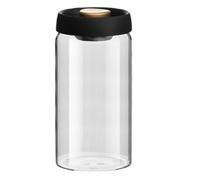 Fegtrtyoa Grains de Café Réservoir Scellé sous Vide Ménage Étanche à L'Humidité Extraction d'air Récipient Hermétique Pots de Stockage de Nourriture,A