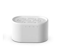 Fegtrtyoa Humidificateur à Vapeurs 7 Trous à Contrôle Intelligent avec Diffuseur de Flamme à Éclairage Dynamique pour Bureau ou Chambre à Coucher A