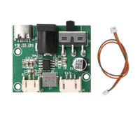 Fegtrtyoa Interrupteur à Induction Tactile de Séparation D'Air TYPE-C Module D'Alimentation de Lumière de Rivière DC 5V Ceinture Lumineuse à Bobine en Nid D'Abeille Plateforme de Rivière