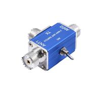 Fegtrtyoa Interrupteur D'Antenne Coaxial à 2 Voies CB/Ham Switch Coaxial 100W 1-30MHz en Option SO239 / BNC Connecteur SL-16
