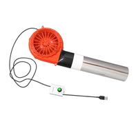 Fegtrtyoa Interrupteur de Contrôle de Vitesse Variable à Alimentation USB Ventilateur BBQ PWM Blower 12x3.2cm 5V 1A Flux d'air Grand pour Le Charbon de Bois