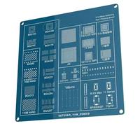 Fegtrtyoa JT-6 SMD/SMT BGA Test Board PAD PRATIQUE pour la PRATIQUE MOBILE PRATIQUE de RÉPARATION de PRATIQUE
