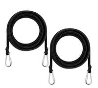 Fegtrtyoa Kit de Fixation pour Tapis Flottant de 118 Pouces, Tapis en Mousse pour l'eau, Cordon Élastique, Tapis de Nénuphar avec Cordon Élastique et Mousquetons, Cordon pour Tapis de Lac en Mousse.