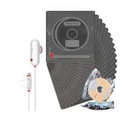 Fegtrtyoa Kit de Rangement sous Vide pour Filaments avec Pompe USB, Lot de 10 Sachets sous Vide Opaques pour Filaments 3D