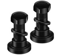 Fegtrtyoa Kit de Remplacement de Lame de Coupe Rotative 2 Pièces avec Boulons, Écrous et Rondelles de Verrouillage - pour Bush Hog (63607), Compatible avec : 802-263C, 802-277C, 7919, 252BH.