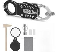 Fegtrtyoa Kit de Test de Pièces avec des Calibres de Précision de 110 Oz à 10 Oz, Technologie de Résonance pour L'Authentification des Pièces en Or et en Argent.