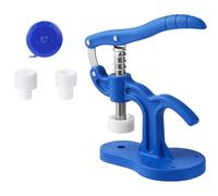 Fegtrtyoa Kit D'Outils pour Œillets de Sécurité, Kit D'Installation avec Mètre, Compatible avec les Œillets de Sécurité de 5 à 45 Mm, Fournitures de Fabrication