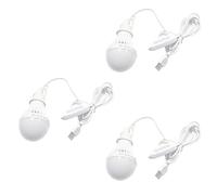 Fegtrtyoa Lampe de Camping LED 5V USB d'urgence, Ampoule à Intensité Variable, Lampe Suspendue pour, Idéale pour Travail, Barbecue, la Pêche, Les Réparations et Le Camping en Extérieur