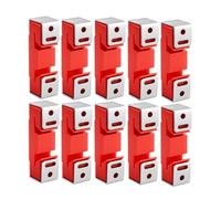 Fegtrtyoa Lot de 10 Clips de Fixation pour Insonorisation, pour Murs et Plafonds de Maisons, Bureaux, Appartements et Studios D'Enregistrement.