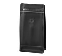 Fegtrtyoa Lot de 50 Sachets à Café avec Valve Unidirectionnelle, Fond Plat, Réutilisables, Thermoscellables, Fermetures Éclair Latérales, pour Petites Entreprises et Particuliers, 13 X 20 + 7,5