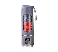 Fegtrtyoa Mélangeur Portable Presse-Agrumes Électriques Mélangeurs de Fruits USB Rechargeable Smoothie Mini Mélangeur Presse-Agrumes Personnel 12 Cutter 3 Vitesses C