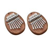 Fegtrtyoa Mini Kalimba Mini Piano à Pouce 8 Tons Portable Débutant Doigt Piano Instrument C