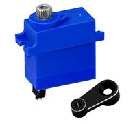 Fegtrtyoa Mini Servo 4,5 Kg pour Voiture RC TR-4 2065, Engrenages Métalliques, Micro Servo Étanche 3 Broches, Compatible avec Les Modèles TRX4M 1/18 et TRX4 1/10.