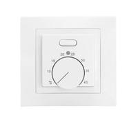 Fegtrtyoa MK05 Thermostat D'Ambiance pour Chauffage au Sol Thermostat D'Ambiance 220 V 16 A Régulateur de Température pour Système de Chauffage par le Sol Blanc