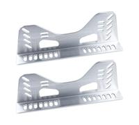 Fegtrtyoa Modification Support de de Siège Auto Universel Set de 2pc Supports Latéraux de Siège de Véhicule en Aluminium Noir