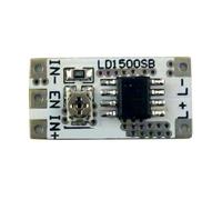 Fegtrtyoa Module de Pilote LED à Courant de Sortie Réglable DC 3-6 V 28-1 500 MA, Contrôleur PWM, Convertisseur de Courant Constant DC-DC.