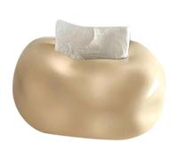 Fegtrtyoa Nordic Ceramic Tissue Box Advanced Napkin Holder Living Room Dining Table Milk White