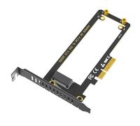 Fegtrtyoa NVME Règle 1U GEN-Z EDSFF E1.S Short SSD PCI-E 4.0 4X Adaptateur avec Dissipateur Thermique 9,5 mm 15 mm 25 mm D'Épaisseur PM9A3 PM9D3