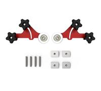 Fegtrtyoa Outil de Sécurité pour Alimentateur Outil de Menuiserie Multi-Usages Planche de Localisation Roulement Unidirectionnel Table de Sciage à Rouleaux Guide D'Alimentation par Pression