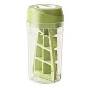 Fegtrtyoa Plateau à Glace en Silicone, Moules à Glace Portables pour Réfrigérateur, pour Cuisine et Réfrigérateur, Coloris Vert