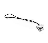 Fegtrtyoa PlongéE sous-Marine DIN RéServoir Valve Couvercle Fileté 5/8-14NPS Bouchon Anti-PoussièRe Bouchon Anti-PoussièRe Protecteur RéServoir RéGulateur Protection Couvercle Argent
