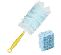 Fegtrtyoa Plumes de Nettoyage des Ménages Kit de Déchaînement 40 Comptage avec 360 Recharges Lourdes