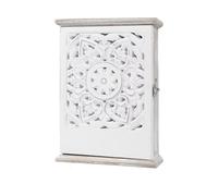 Fegtrtyoa Porte-Clés en Bois, Boîte de Rangement pour Clés, Armoire de Rangement Moderne pour Décoration Intérieure, pour, Le Bureau, Le Couloir A