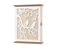 Fegtrtyoa Porte-Clés en Bois, Boîte de Rangement pour Clés, Armoire de Rangement Moderne pour Décoration Intérieure, pour, Le Bureau, Le Couloir C