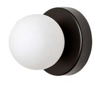 Fegtrtyoa pour Chambre, Étude, Couloir, Escalier, Allée, Entrée, Lampe Murale en Verre LED Nordique, Applique Minimaliste, Luminaires Noirs.
