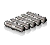 Fegtrtyoa Pour L'Auto-Agitation de la Barre Magnétique en Acier Inoxydable Idéal pour la Compatible de Tasse 5pcs