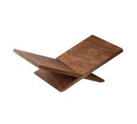 Fegtrtyoa Présentoir en Bois pour Magazines, Livres D'Art, Livres de Cuisine, Bible, Coran - Grand Support Ouvert, Chevalet de Table Basse