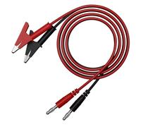 Fegtrtyoa Pure Copper 15A High Current Test Line Banana Pild Banana To Alligator Clip pour la Sortie D'Alimentation Réglementée DC