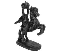 Fegtrtyoa Resin Statue of A Headless Horseman Handcrafted Halloween Decor Horror Sculpture