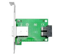 Fegtrtyoa SAS/SSD 6 Gbps 8 Port Mini Mini SAS HD Riser SFF-8644 to SFF-8643 Carte D'Extension 2-Port