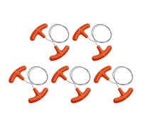 Fegtrtyoa Scie à Chaîne Manuelle à Câble en Acier, Scie à Fil à Corde avec Poignée pour Les Doigts, Mini-Chaîne de Coupe de Câble à Main, Outil de Coupe pour L'Extérieur