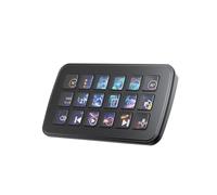 Fegtrtyoa SK18 Panneau de Contrôle LCD Multi-Fonction à Voix AI 18 X-Membrane avec Support des Touches Macro pour Linux + Systèmes Doubles QMK