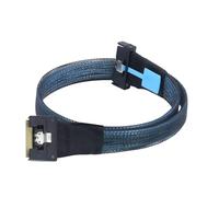 Fegtrtyoa Slimline SAS 4.0 SFF-8654 8I 74P à PCIE MCIO 5.0 8I Insertion Anti-Slash PCI-E Cable 80cm