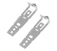 Fegtrtyoa Support de Fixation de pour Lave-Vaisselle 2 Pièces, Clips D'Installation pour Comptoir en Quartz pour Lave-Vaisselle WD01X27759