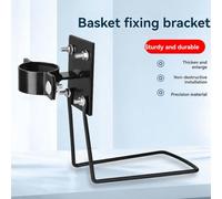 Fegtrtyoa Support de Fixation pour Vélo, Support de Panier et pour Vélo Pliant, pour Vélo Électrique/Scooter Électrique, Accessoires de Cyclisme pour Porte-Bagages, Taille L