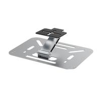 Fegtrtyoa Support de Projecteur Pliable pour Home Cinéma avec Support Mural et Plafond, Rotation à 180 Degrés, Support de Bureau, Argent.