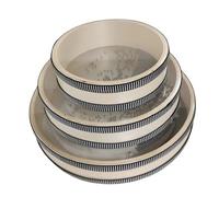 Fegtrtyoa Tambour à Main Ocean Drum avec Coque en Bois Dur et Perles de pour la Méditation, Instrument de Percussion Relaxant pour les Enfants.