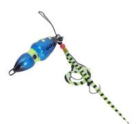 Fegtrtyoa Tête de Gabarit avec Jupe Jig 60g Gourd Gourd Slider Saltwater Jigging Lure Lure Luminal Fishing Bait- Grouper Blue
