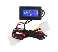 Fegtrtyoa Thermomètre Numérique DC4-25V NTC10K, Sonde Métallique C/F USB, Détecteur de Température, Testeur LCD Analogique pour Aquarium Intérieur