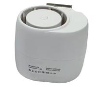 Fegtrtyoa Ventilateur Portable Rechargeable à Clip de Taille Strong Wind, Design de Cou à Flux d'air Turbo Réglable à 360°, 3 Vitesses pour Les Sports en Plein Air et Le Travail, Blanc.