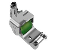 Fegtrtyoa X6 Guide de Bord Réglable Pieds D'Ourlet Roulé 0,1-12,5 Mm, Pied de Presse à Ourlet à Rouleau pour Lame Droite à Point Noué Industriel