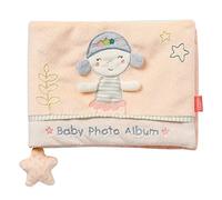 Fehn 054514 Album Photo Sirène pour Découvrir, Explorer et Palper - Pour Bébés et Tout-Petits dès 0 Mois - Dimensions 20 x 15 cm