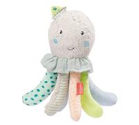 Fehn Poulpe de bain - Jouet de bain pour bébé en peluche - Jouet aquatique flottant pour le plaisir du bain - Jouet de bain pour bébés et jeunes enfants à partir de 0+ mois