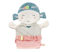 Fehn 054590 Gant de Toilette Sirène pour Un Bain Joyeux - pour Bébés et Tout-Petits dès 0 Mois - Taille 26 cm